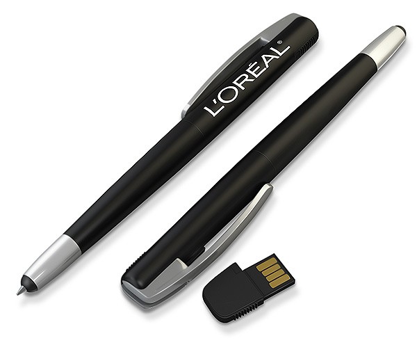STYLO STYLET ET CLE USB PRISCA
