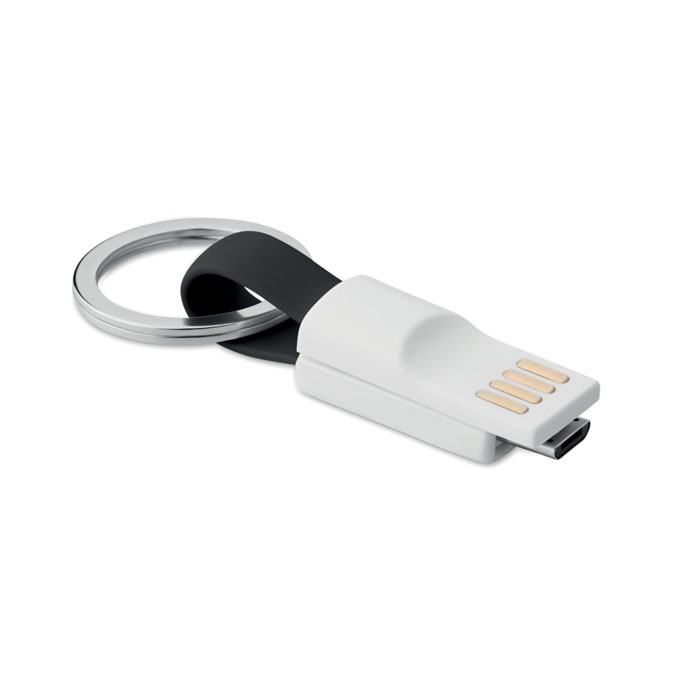 PORTE CLES CABLE DE CHARGE MICRO USB SIDER